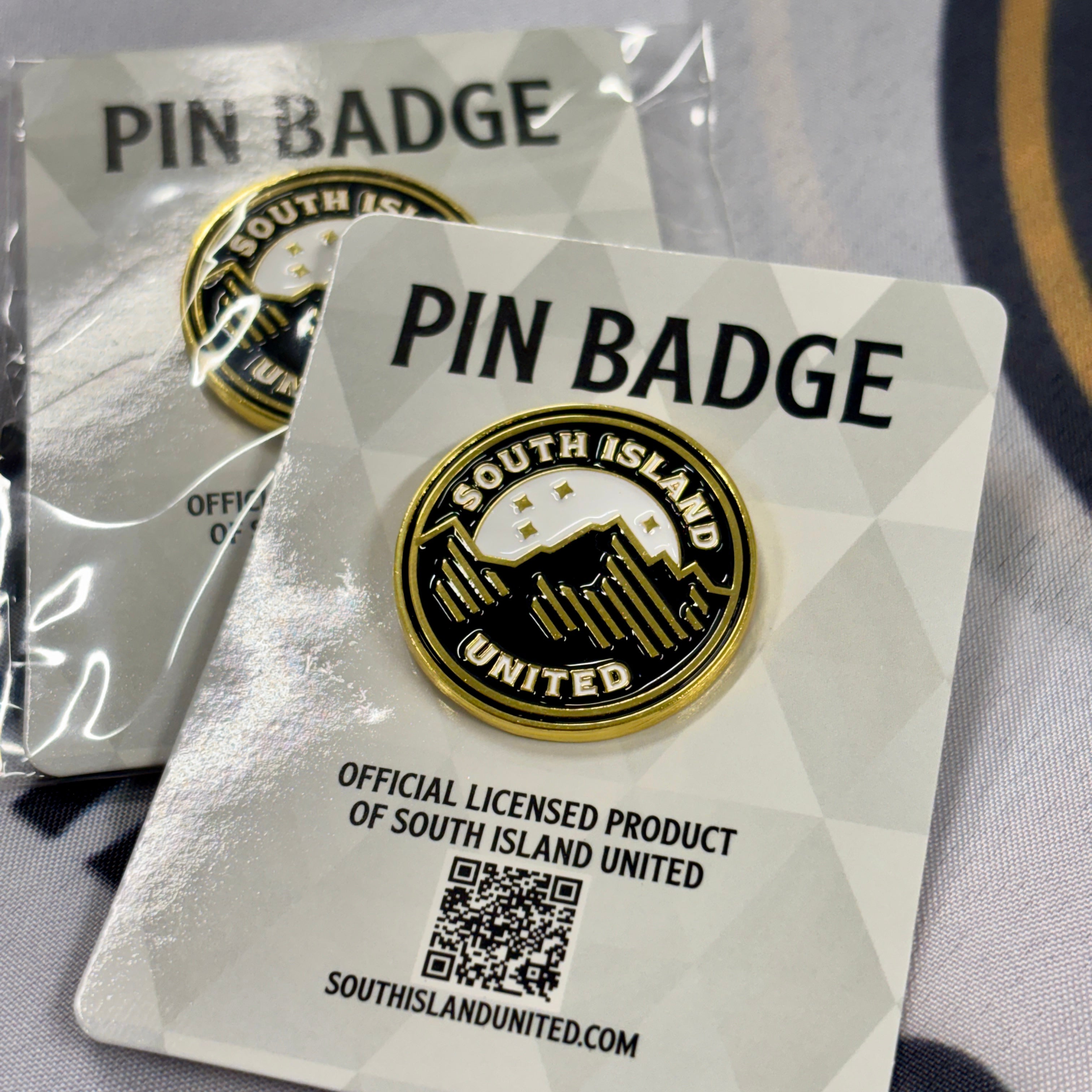 Crest Pin Badge
